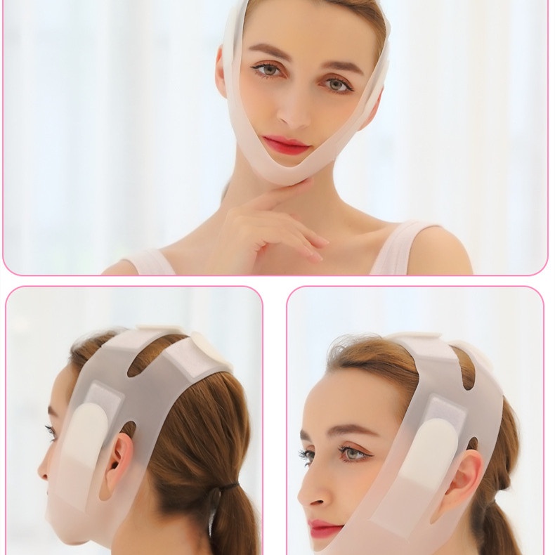 Băng Quấn Tạo Khuôn Mặt V-Line Bằng TPU Thoáng Khí Chất Lượng Cao