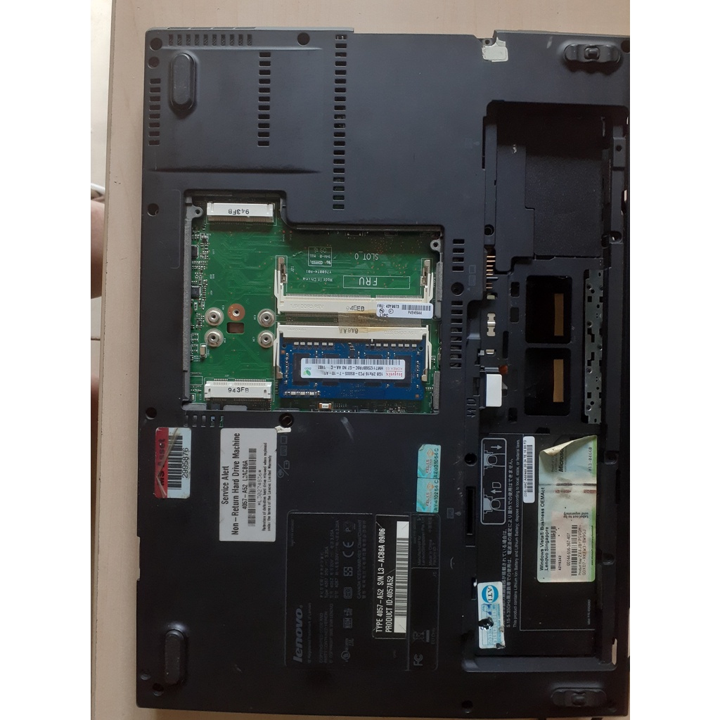 Xác laptop lenovo x301