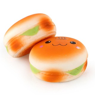 Đồ Chơi Squishy Dẻo Hình Bánh Hamburger 10Cm