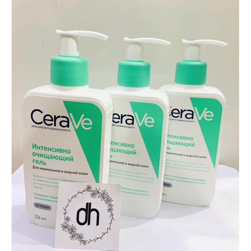 Sữa rửa mặt Cerave foaming facial cleanser cho da dầu da khô Fullsize
