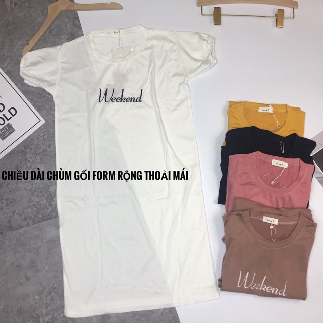 Đầm, Váy Suông - Đầm dáng dài form rộng, đầm bầu cotton chất mát Basic