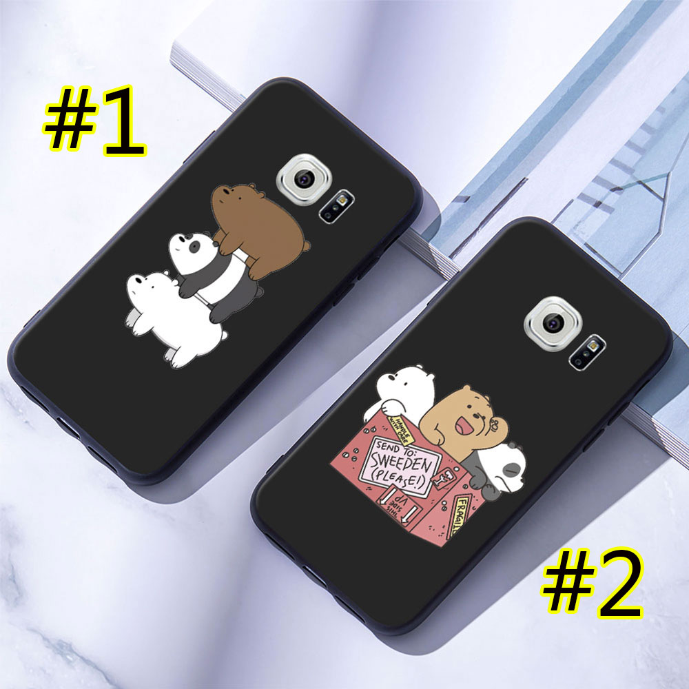 Ốp Điện Thoãi Mềm In Hình We Bare Bears 1 Cho Samsung Galaxy S6 / S6 Edge / S6 Edge Plus