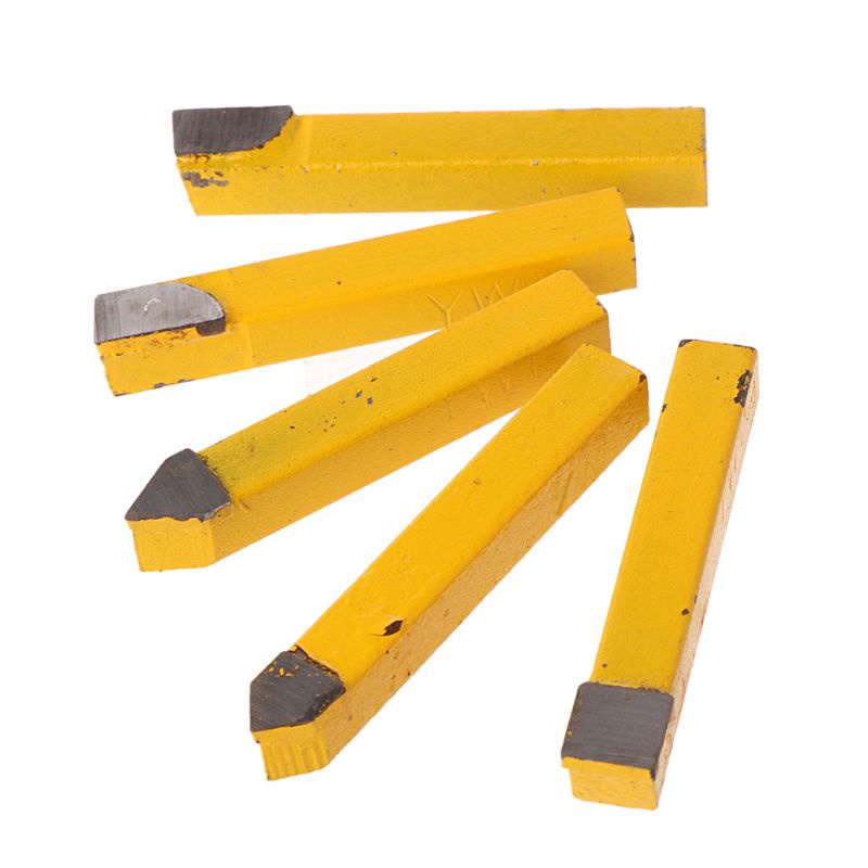 Bộ 9 Mũi Khoan Cắt Bằng Cacbua Kích Thước 8x8mm Chuyên Dụng Cho Máy Tiện