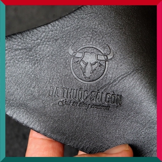 Da mill tự nhiên cao cấp màu đen Thương hiệu Da Thuộc Sài Gòn - Cần mua da bò