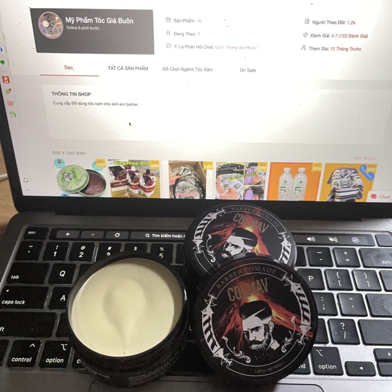 Sáp vuốt tóc nam colomay giữ nếp tóc nam tốt