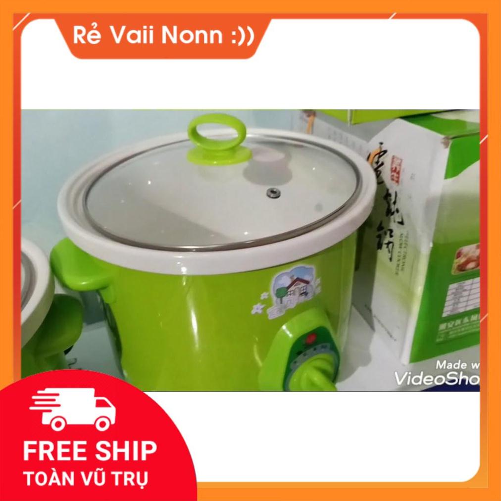 Nồi kho cá, hầm cháo chậm loại 1.5 lít và 2.5 lít hàng nhập khẩu cao cấp GDMN