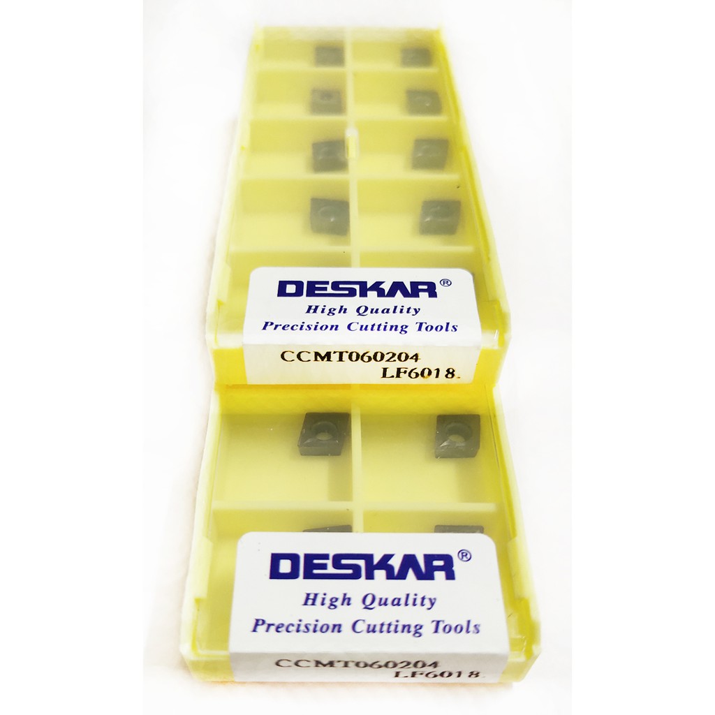 ĐÈN CCMT060204 LF6018 / CCMT09T304 LF6018 / CCMT09T308 LF6018 / CCMT120408 LF6018 cacbua chèn 10 cái