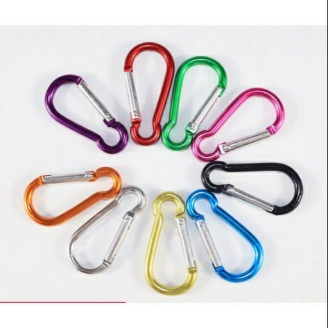 MÓC KHOÁ NHÔM CARABINER V1- GIAO ĐÚNG HÀNG NHƯ ẢNH.