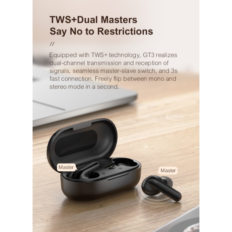 Tai Nghe True Wireless HAYLOU GT3 - Hàng Chính Hãng | BigBuy360 - bigbuy360.vn