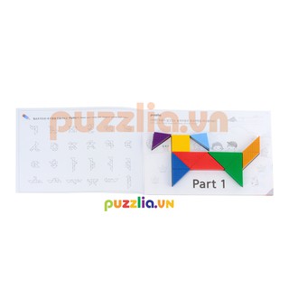 Đồ chơi Giáo dục Puzzlia Patented Tangram