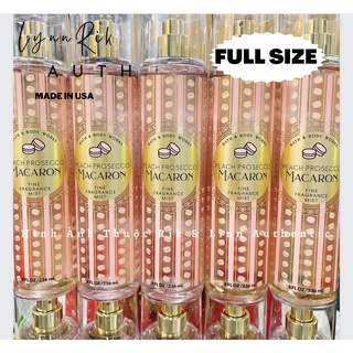 Auth _236ml peach bellini | peach prosecco macaron - xịt thơm body mist bath & body works