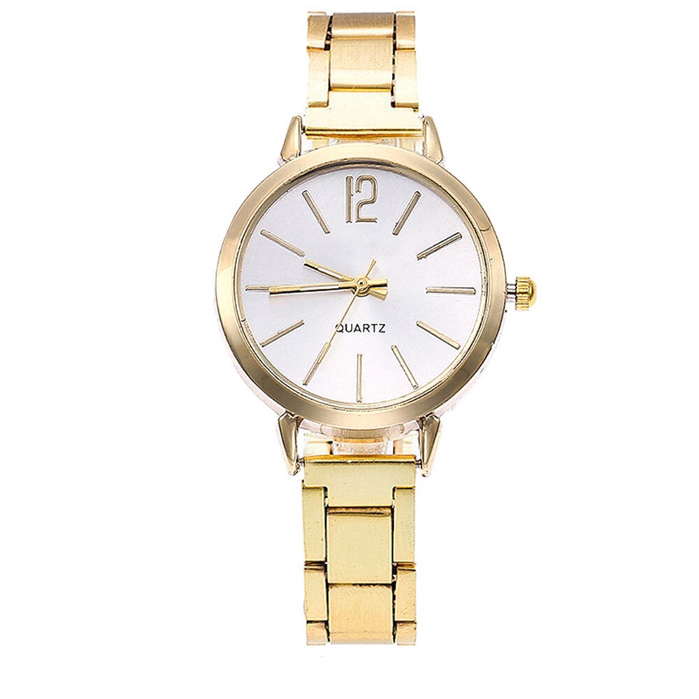 Women's Watches Ladies Quartz wrist watches Relogio Casual Stainless Steel Band Analog Wrist Watch 0047