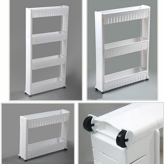 Kệ để đồ 3 tầng có bánh xe