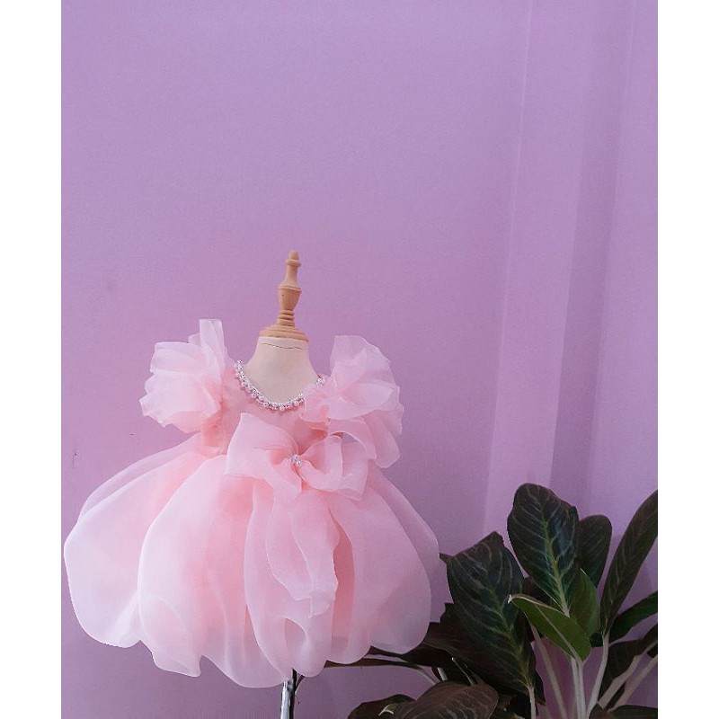 Váy bí công chúa cho bé