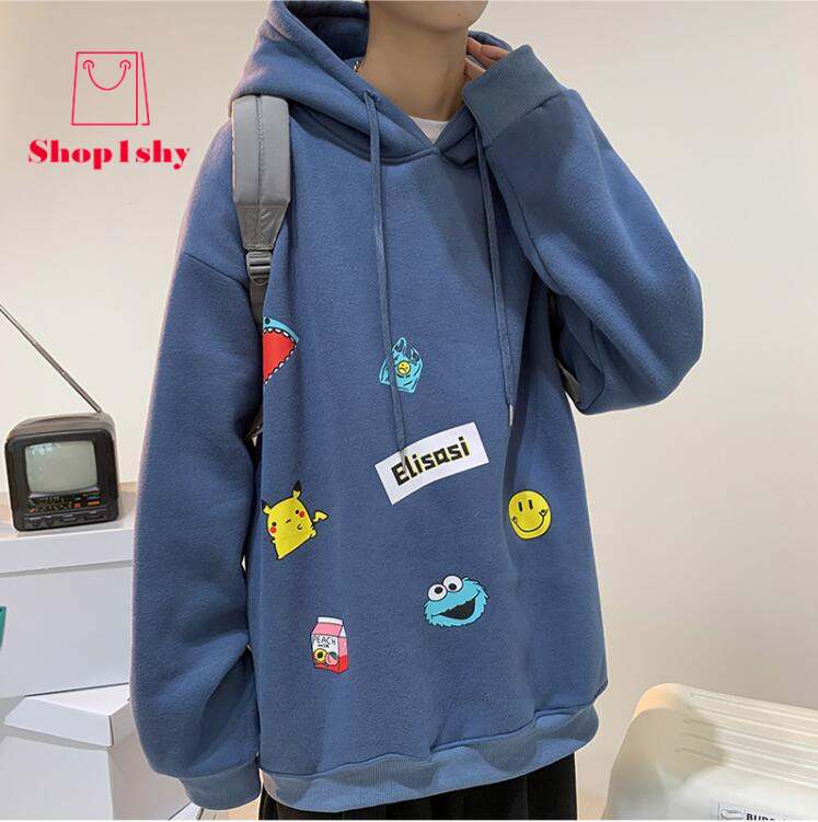 Áo Hoodies Có Nón Dài Tay Thời Trang Nam