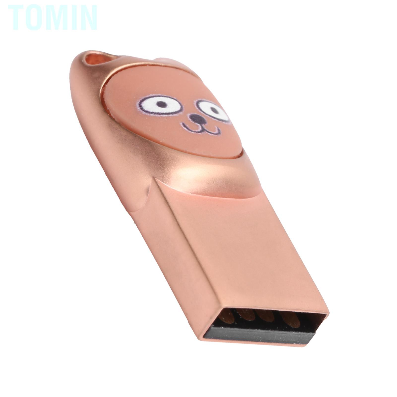 Ổ Đĩa Flash 2 Trong 1 Usb 2.0 Bằng Kim Loại Hoạt Hình Cho Điện Thoại Android | BigBuy360 - bigbuy360.vn