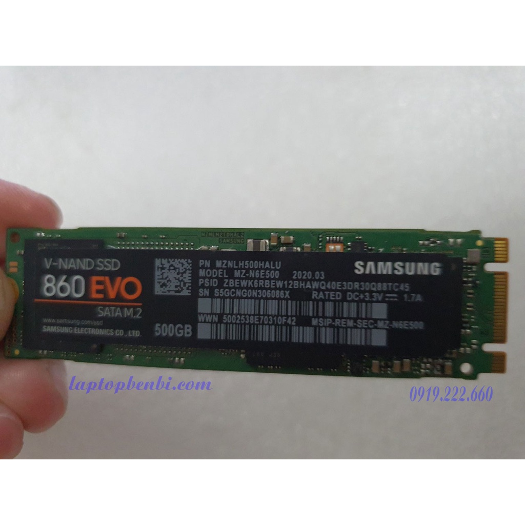 Ổ cứng laptop SSD M.2 2280 512GB dùng cho tất cả các dòng laptop có khe gắn M2
