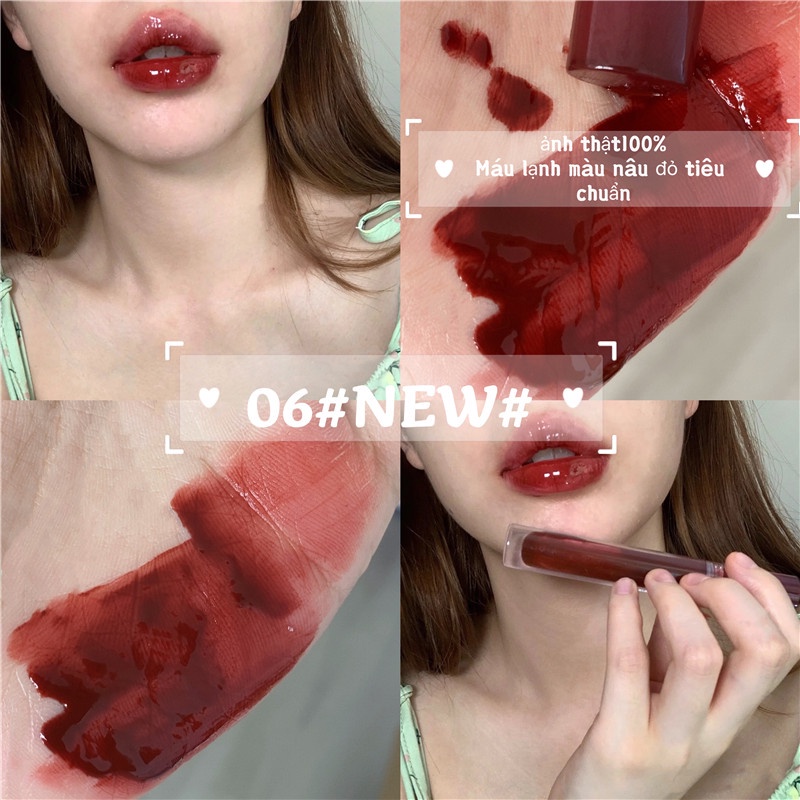 Local Stock Cash on Delivery Cherrylove Son Môi Màu Nude Mềm Mượt Dưỡng Ẩm Không Thấm Nước