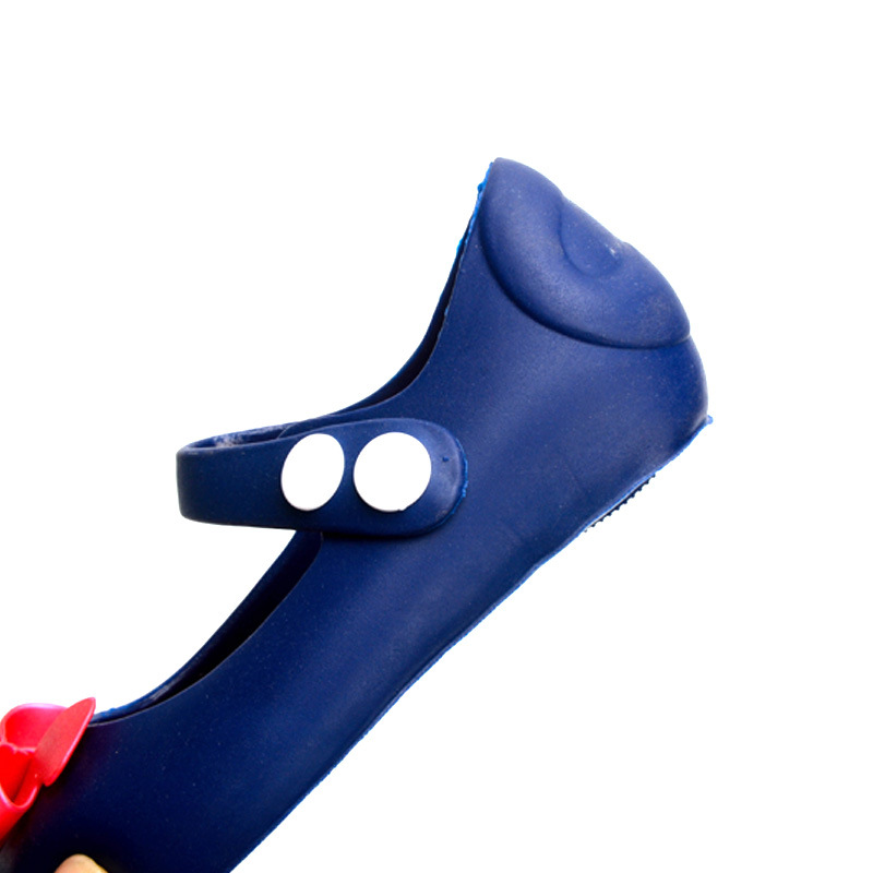 Melissa Giày Búp Bê Nhựa Đính Nơ Xinh Xắn Cho Bé Gái