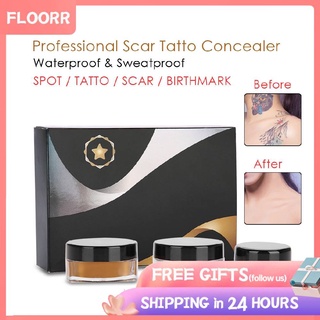 Floorr [Hàng mới về] Bộ kem che seo/hình thuo chuyên nghiệp hiệu quả
