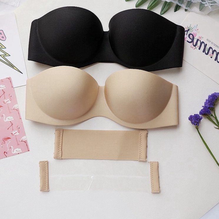 Áo ngực không dây su có gọng hở lưng helenaroom 237