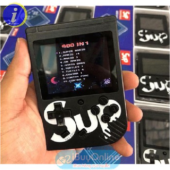 MÁY CHƠI GAME 4 NÚT CẦM TAY SUP GAME BOX 400 IN 1 PLUS