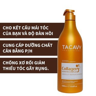 COMBO GỘI XẢ TACAVY 1000ml x2 SIÊU MỀM MƯỢT HÀNG CHÍNH HÃNG | BigBuy360 - bigbuy360.vn