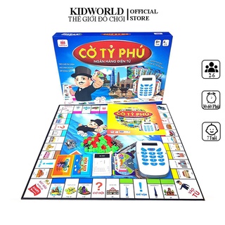 Cờ Tỷ Phú Việt Nam, Monopoly Tiếng Việt Có Máy Tính Tiền Điện Tử
