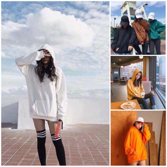 Áo hoodie basic