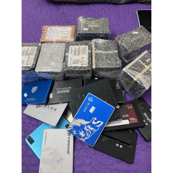 ☾∈❐ổ cứng ssd 120gb cũ bh 1 tháng, đã test good/các dung lượng từ 60gb đến 240gb