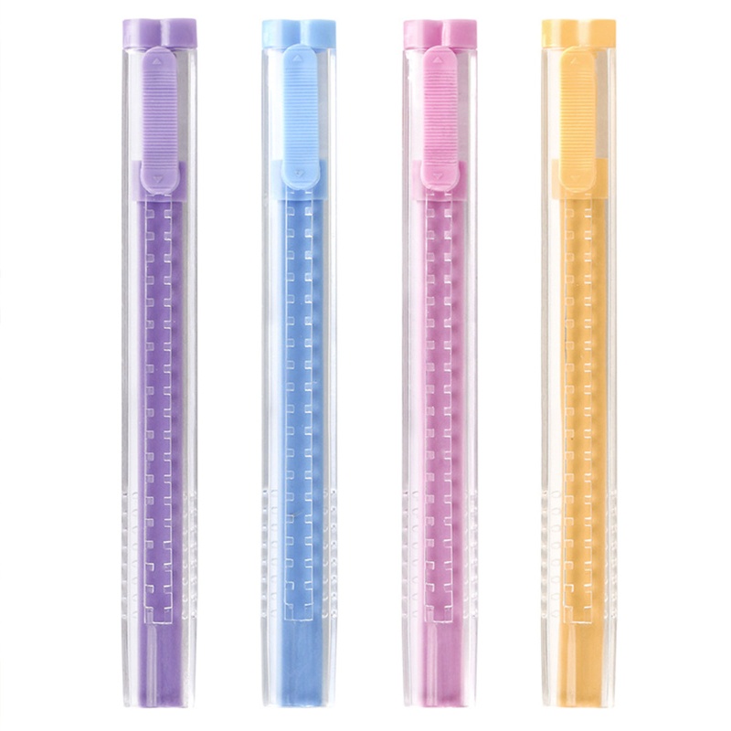 Gôm Tẩy Dạng Bút Không Bụi Có Thể Thu Gọn Cho Trẻ Em