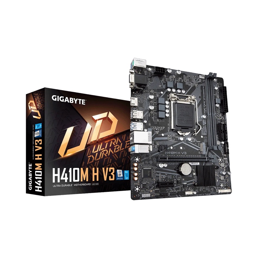 Mainboard Gigabyte H410M-H V3 (Intel H510, Socket 1200, m-ATX, 2 khe Ram DDR4)