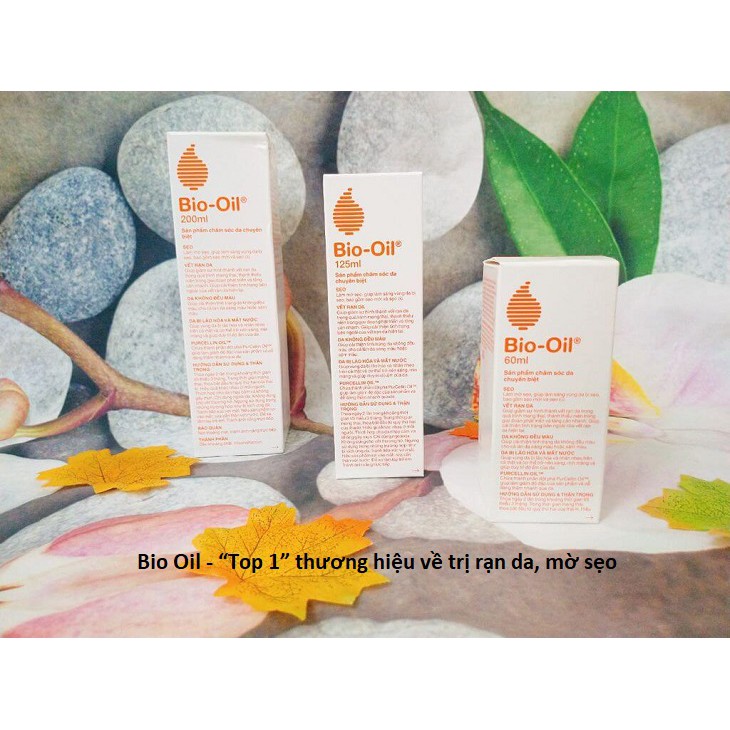 [Quà tặng] Dầu dưỡng da giảm rạn, ngừa thâm, mờ sẹo Bio oil 125ml