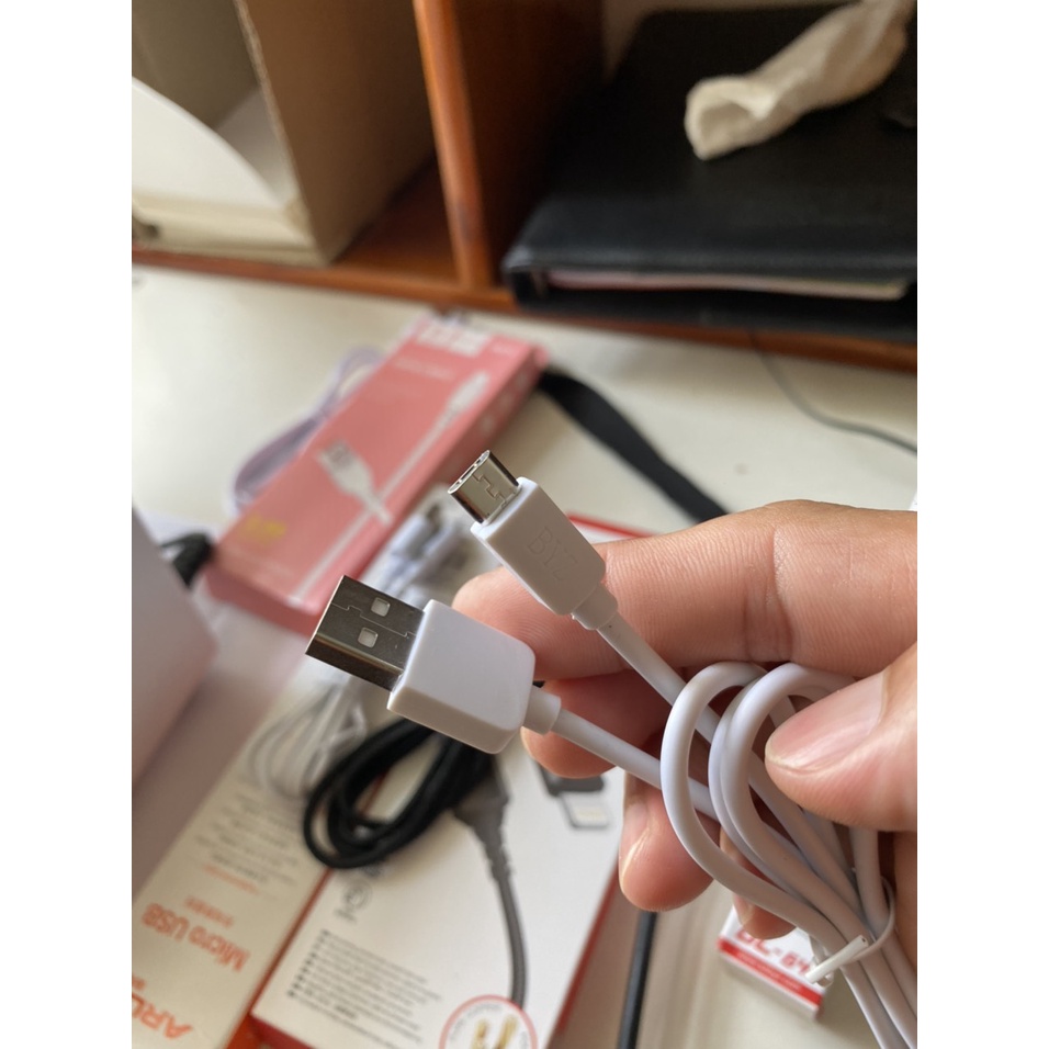 Cáo Sạc Nhanh Dùng Cho Các Dòng Diện Thoại Sasung/Oppo/Vio - Dây Cáp Sạc Micro USB Dài 1M Cho Điện Thoại Android, Giá Rẻ