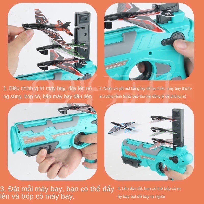 Súng đồ chơi bắn máy bay cho trẻ em,súng bắn máy bay vui nhộn (có sỉ)
