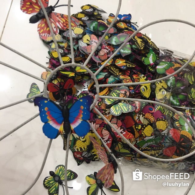 Con Bướm nhựa -cục hít