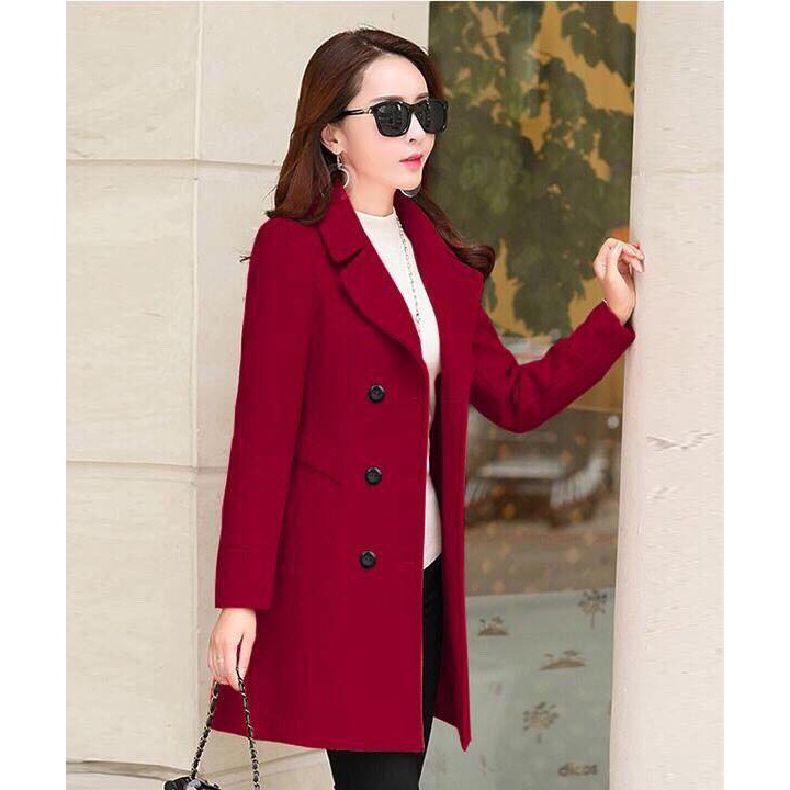 ÁO KHOÁC DẠ 6 NÚT CAO CẤP MSP-AK400370VN | BigBuy360 - bigbuy360.vn