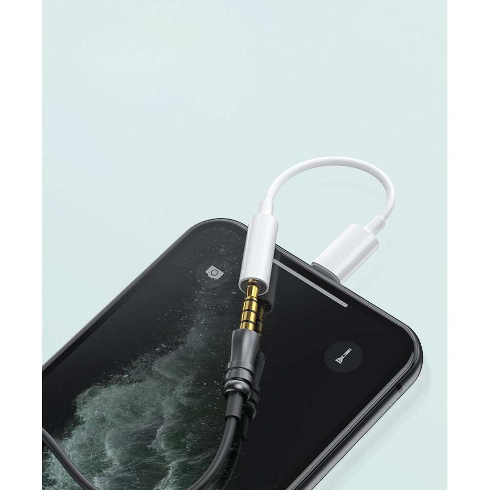 [Mã SKAMSALE03 giảm 10% đơn 200k] Cáp jack chuyển đổi Lightning to 3.5mm (Không hộp)