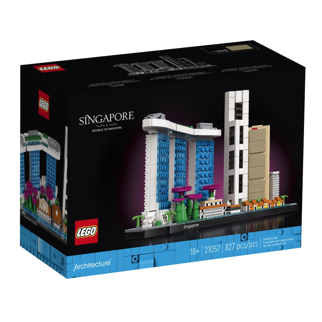 Lego HaHa - Lego Architecture - Thành phố Singapore - 21057