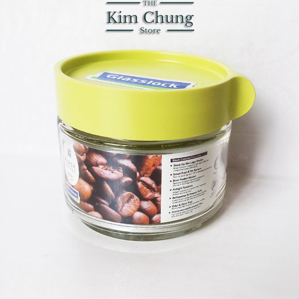 Hũ thủy tinh Glasslock IP612 Hàn Quốc 250ml - Hàng chính hãng