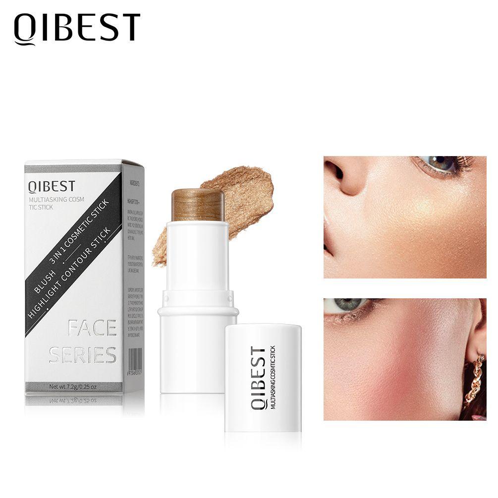 Thỏi Kem Bắt Sáng Tạo Khối 3D Trang Điểm Má Hồng / Phấn Mắt