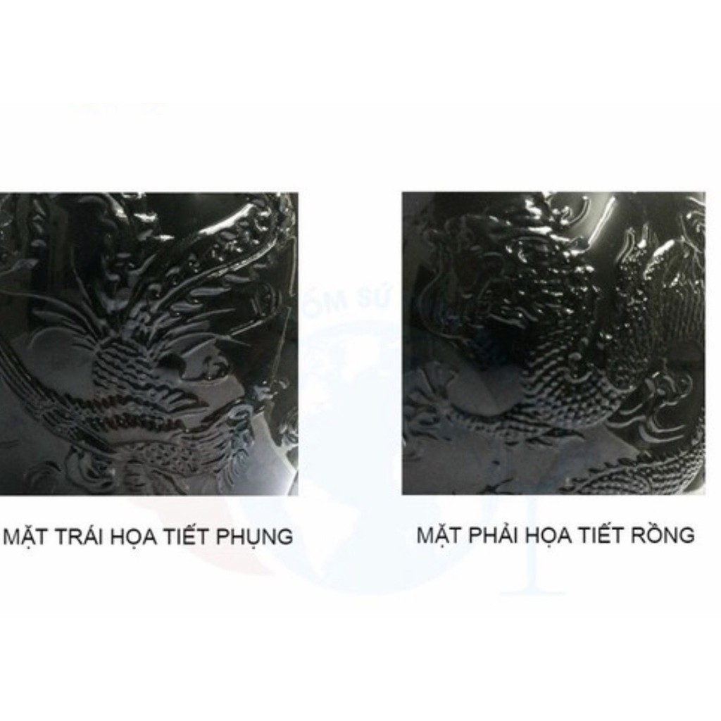Bình ngâm rượu thuỷ tinh 6 lít Rồng Phụng Có van &amp; không van
