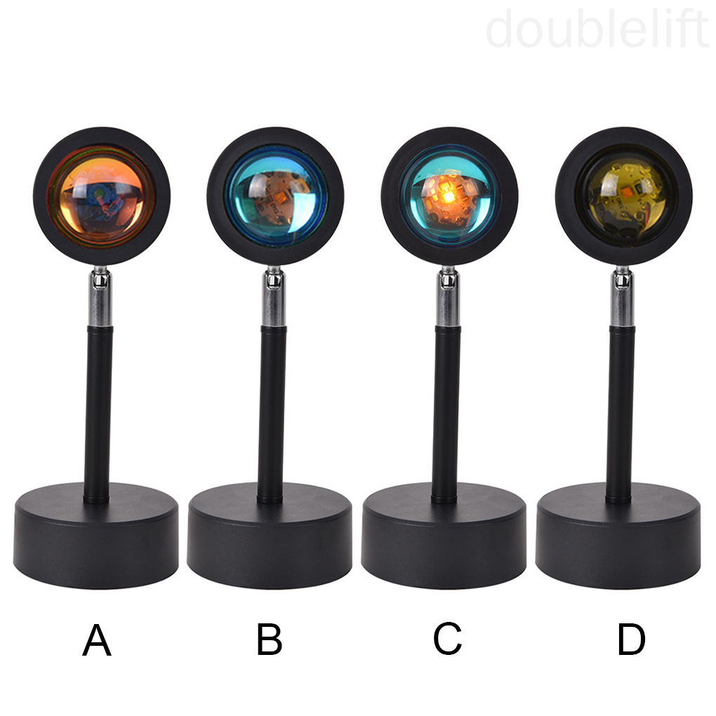 Projection Light LED 5W USB Projector Light Adjustable Photography Prop Atmosphere Lamp doublelift store