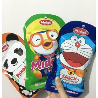 Snack vị tảo biển 32G gói hình doremon, gấu panda ( có sẵn )