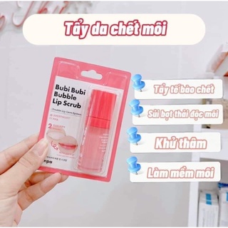 Tẩy da chết môi Bubi Bubi