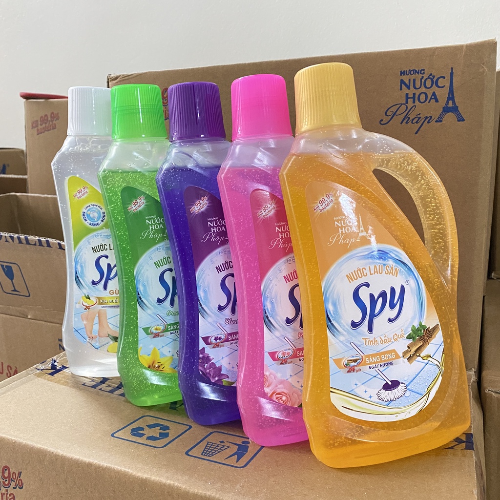 Nước lau sàn SPY hương Quế 950ml khử mùi hôi tanh