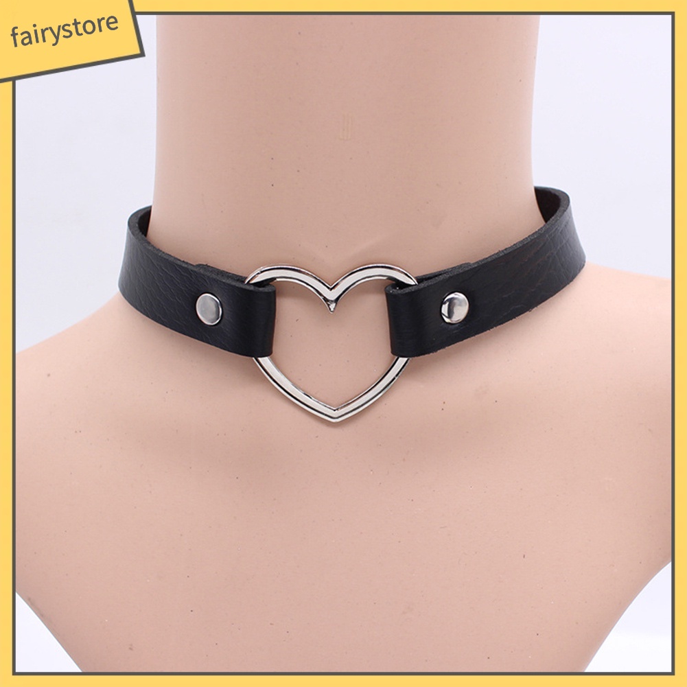 Dây chuyền nữ hình trái tim phong cách punk tùy chỉnh