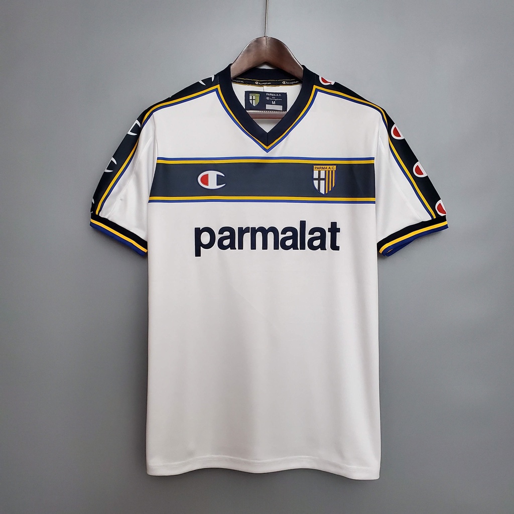 Áo Thun Thể Thao Bóng Đá Đội Parma 3 / 2 Phong Cách Retro