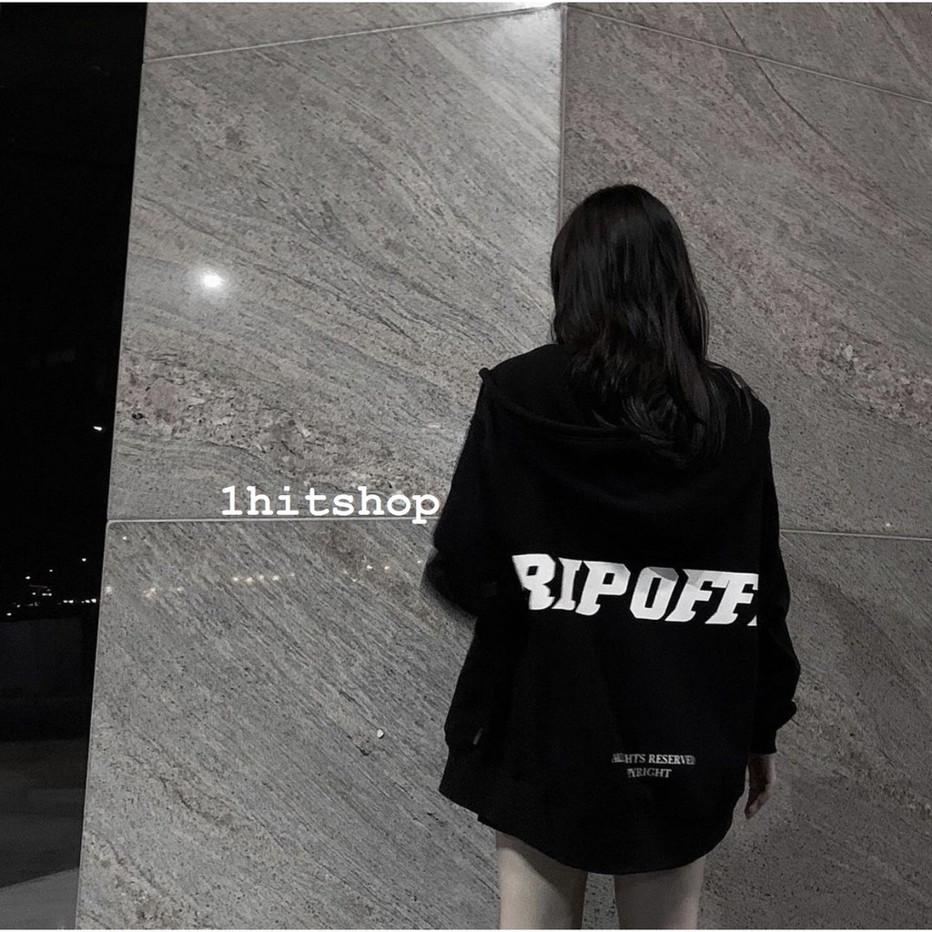 Áo KHOÁC Hoodie RIPO và Ulzzang Unisex 1hitshop | BigBuy360 - bigbuy360.vn