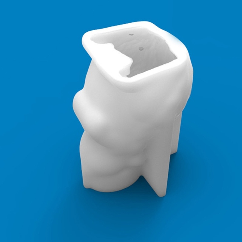 Sa Khuôn Silicon Làm Sáp Đậu Nành Hình Chú Sóc Độc Đáo Trang Trí Nhà Cửa